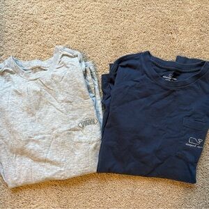 Vineyard Vines Kids' Navy and Gray T-Shirts